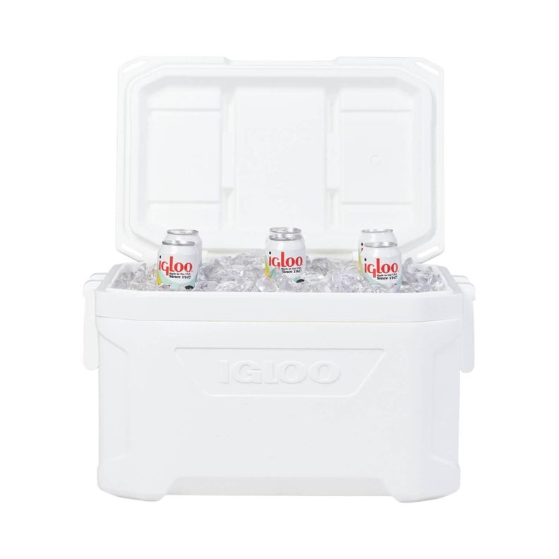 Cooler Nevera Hielera Marine Profile Blanco 47 Litros Igloo-6