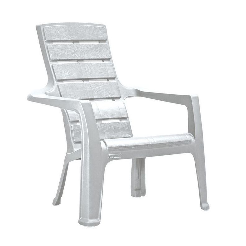 Sillon de Terraza plastico Gris Baru Rimax-0