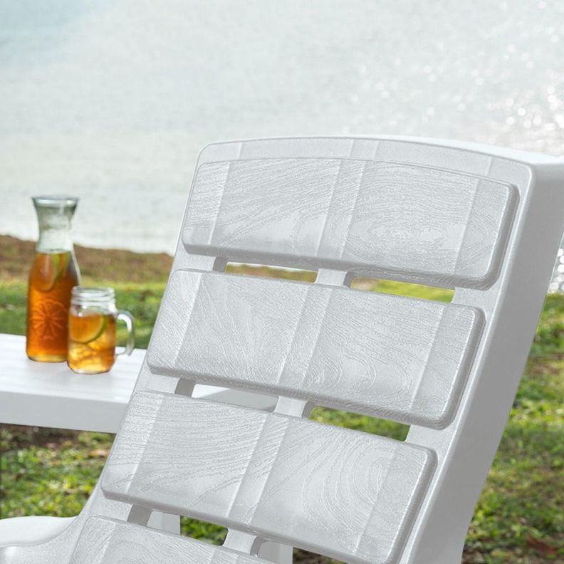 Sillon de Terraza plastico Gris Baru Rimax-2