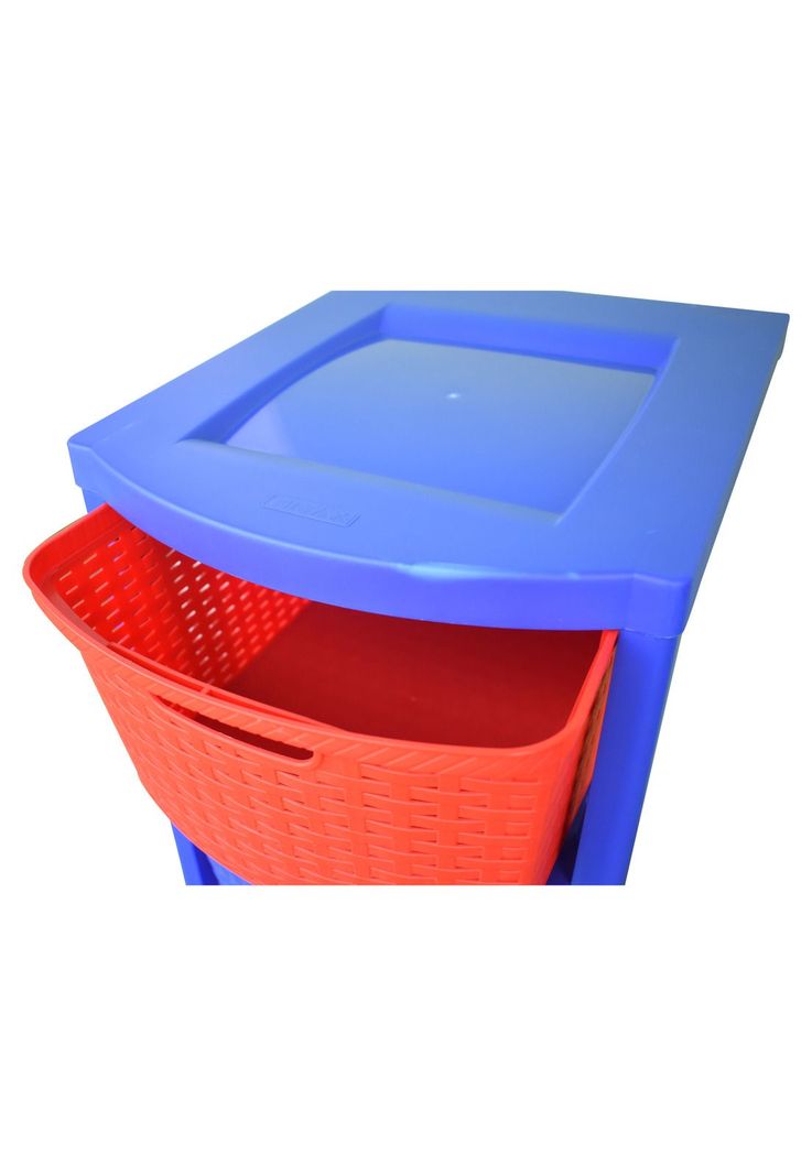 Cajonero Infantil 3 Gavetas Azul 39x33x66 cms Rimax-2