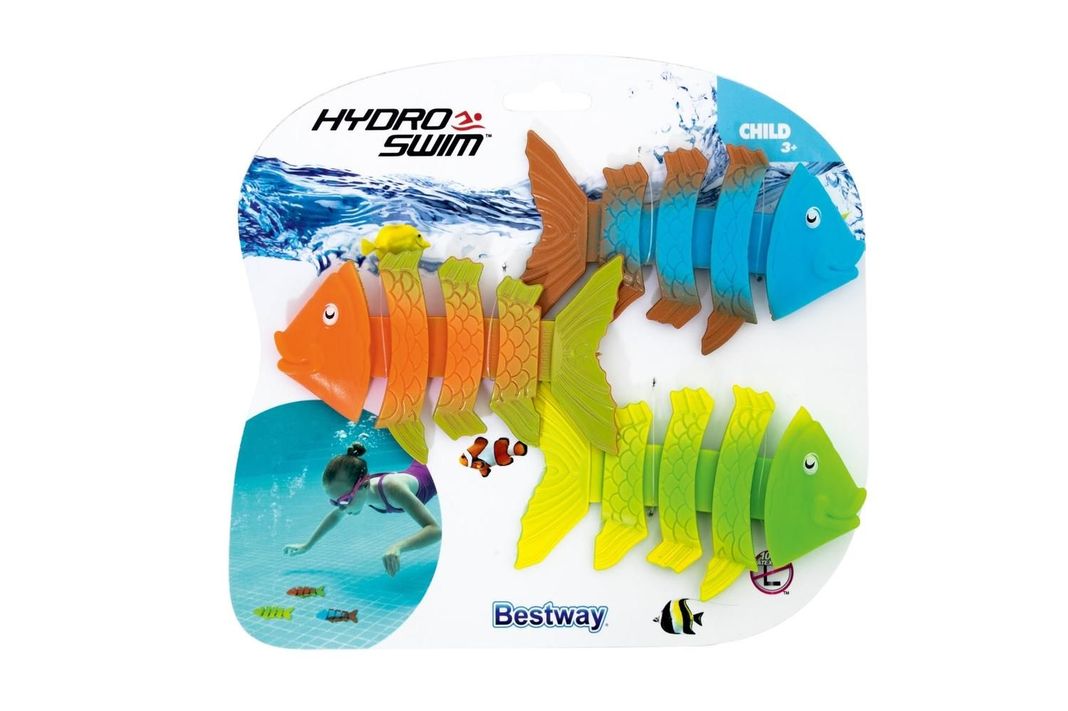 Juguete Piscina Buceo para Niños Con Forma de Peces Bestway-3