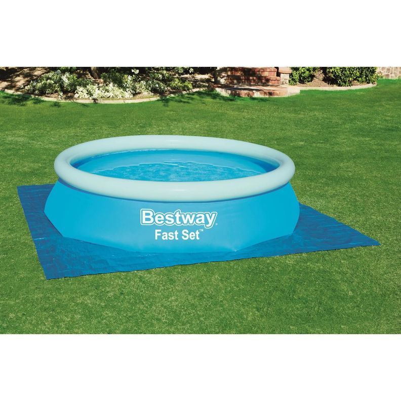 Lona Cubre Piso Piscina 3.35m x 3.35m Bestway-5