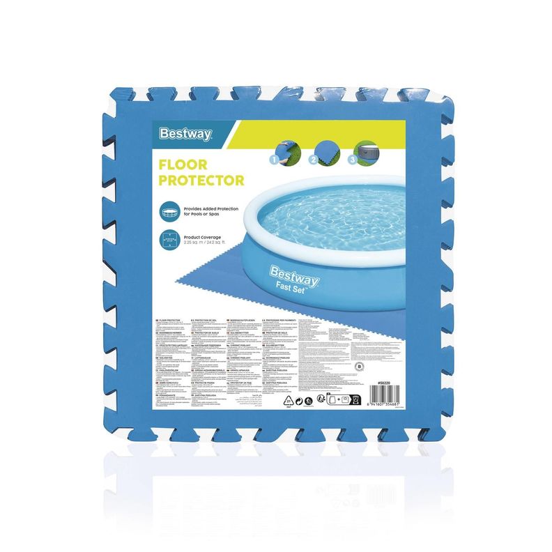 Cubre Protector Piso EVA para Piscina 50cm x 50cm Bestway-1