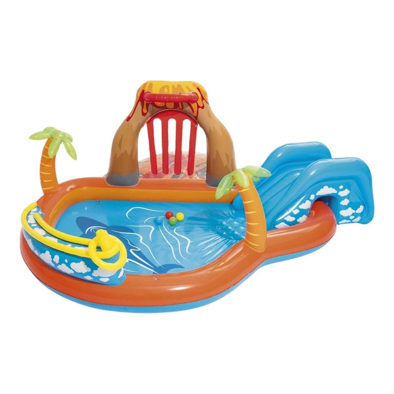 Piscina Y Juegos Inflable Lava 2.65Mx2.65Mx1.04M Bestway-0
