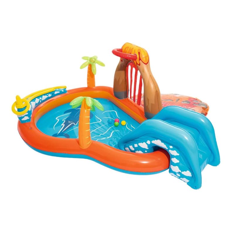 Piscina Y Juegos Inflable Lava 2.65Mx2.65Mx1.04M Bestway-6