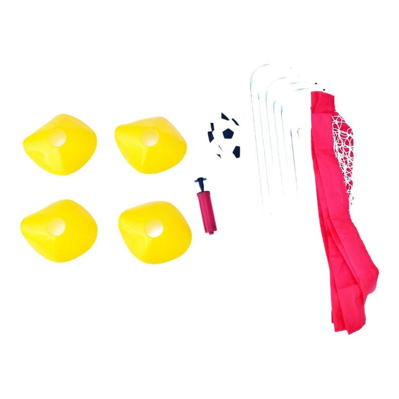 Set Arco De Futbol + Pelota + Conos Gamepower-1