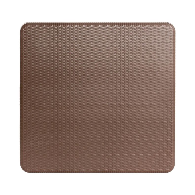 Mesa Plegable Cuadrada 86x74 Cms Rattan Northwest-2