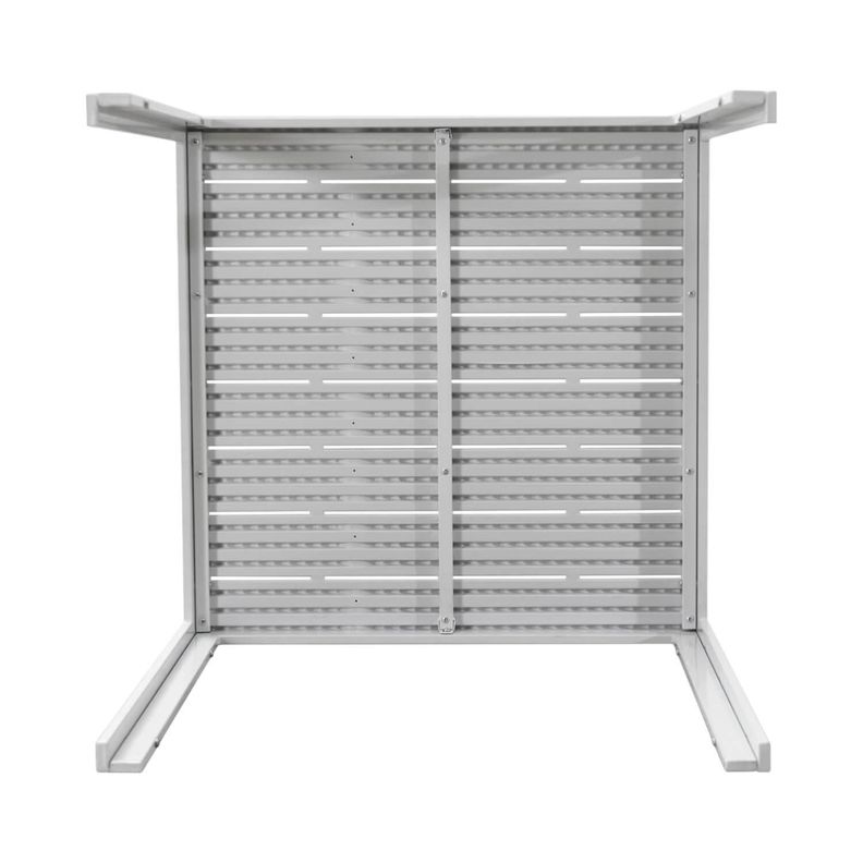 Mesa Terraza Polywood Impermeable 78X78cm Blanca Northwest-3