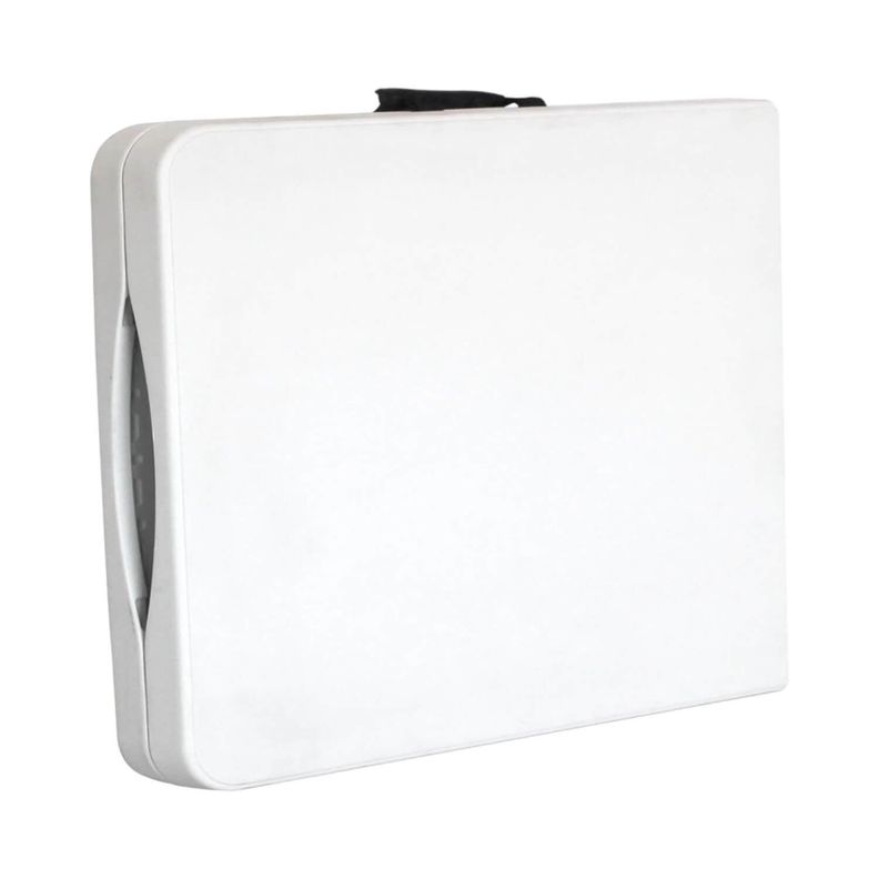 Mesa Plegable 122X60X74cm Blanca Northwest-1