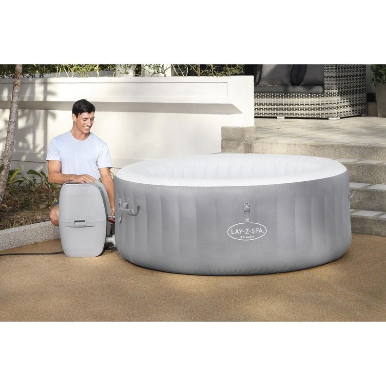 Hot Tub Spa Jacuzzi Inflable St. Lucia 3 Personas Bestway-9