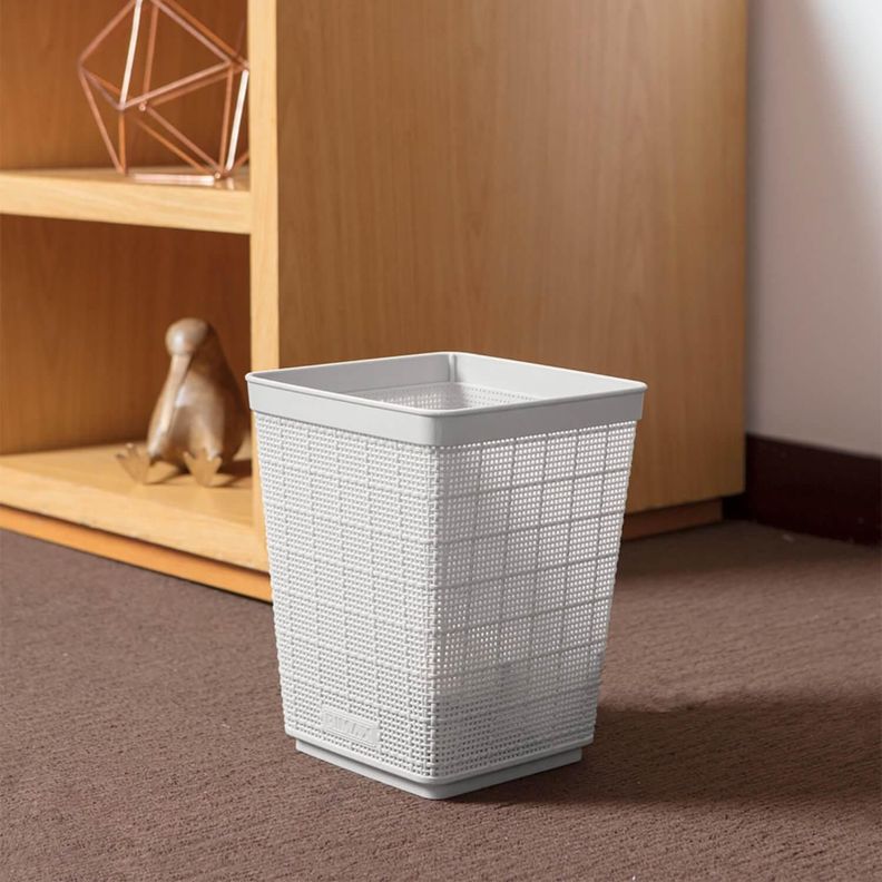 Papelero textura Gris 6 Lts Figue Rimax-1