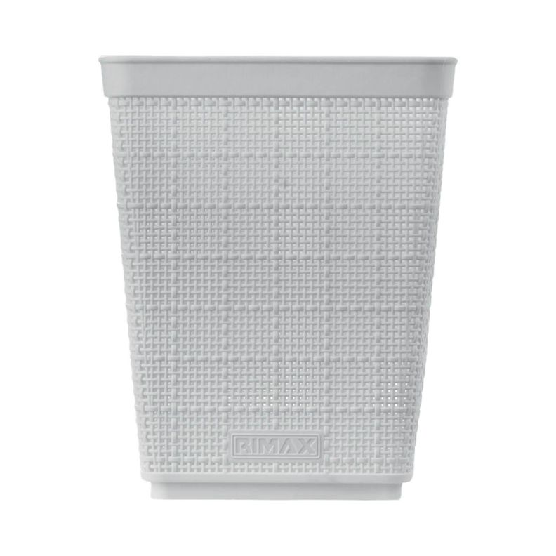 Papelero textura Gris 6 Lts Figue Rimax-3
