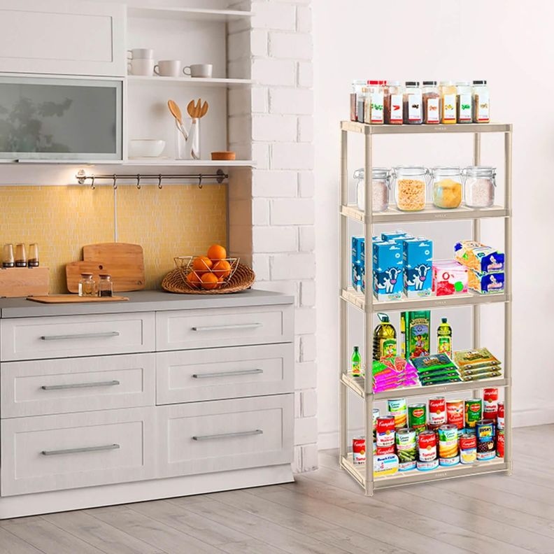 Estante Repisa Rack plastico 5 Niveles 71x38x170cm Rimax-2