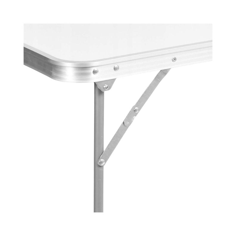 Mesa Con Patas Plegables 80x60x70cm Blanca Northwest-4