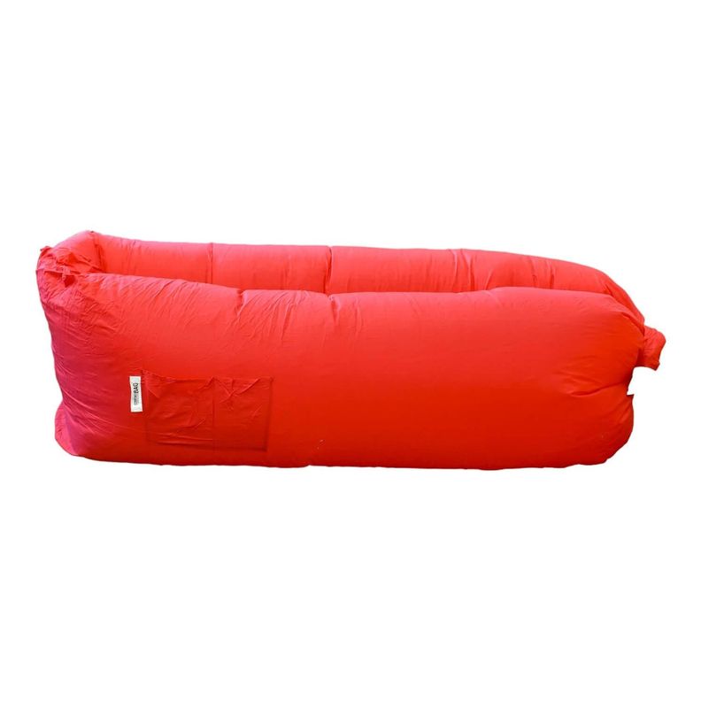 Sofa Sillon Inflable Tumbona Rojo 250x70 Cms Gamepower-1