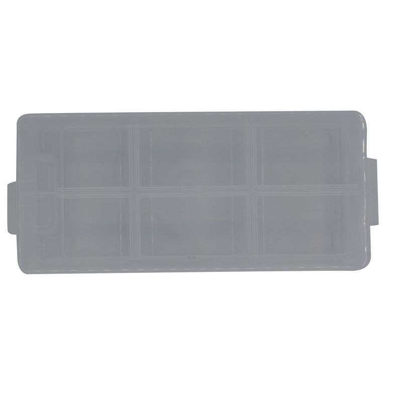 Caja Organizadora Transparente 19.5x8.4x4.5 Cms San Bernardo-0