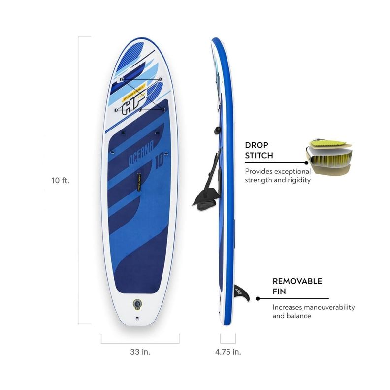 Stand Up Paddle Inflable Set con asiento 305x84x12cm Bestway-3