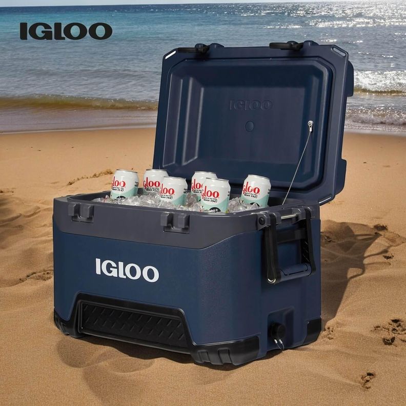 Cooler Nevera Hielera BMX 49 Litros Azul Igloo-2