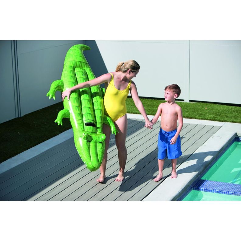 Flotador Cocodrilo 196X100X24Cm Bestway-8