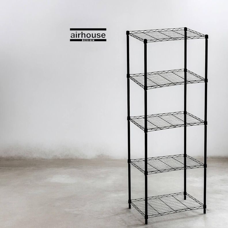 Estante Repisa Rack Metalico 5 niveles 56x35x160cm Airhouse-1