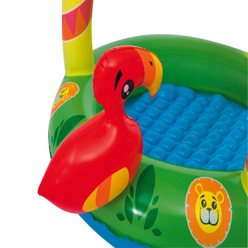 Piscina Inflable Bestway Con Techo Para Bebés 99X91X71Cm-2
