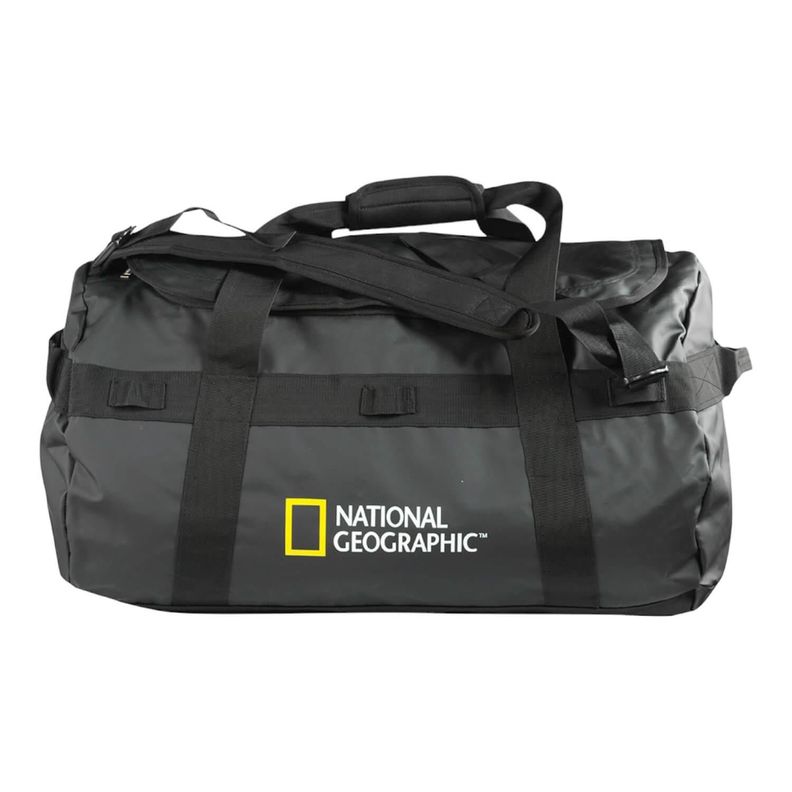 Bolso Mochila Viaje Duffel 80 LTS Negro National Geographic-2