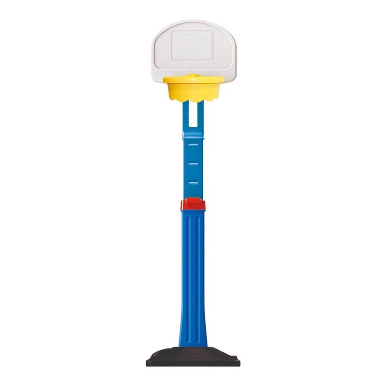 Set Aro Basketball + Pedestal Ajustable a 1,70m Dolu Blanco