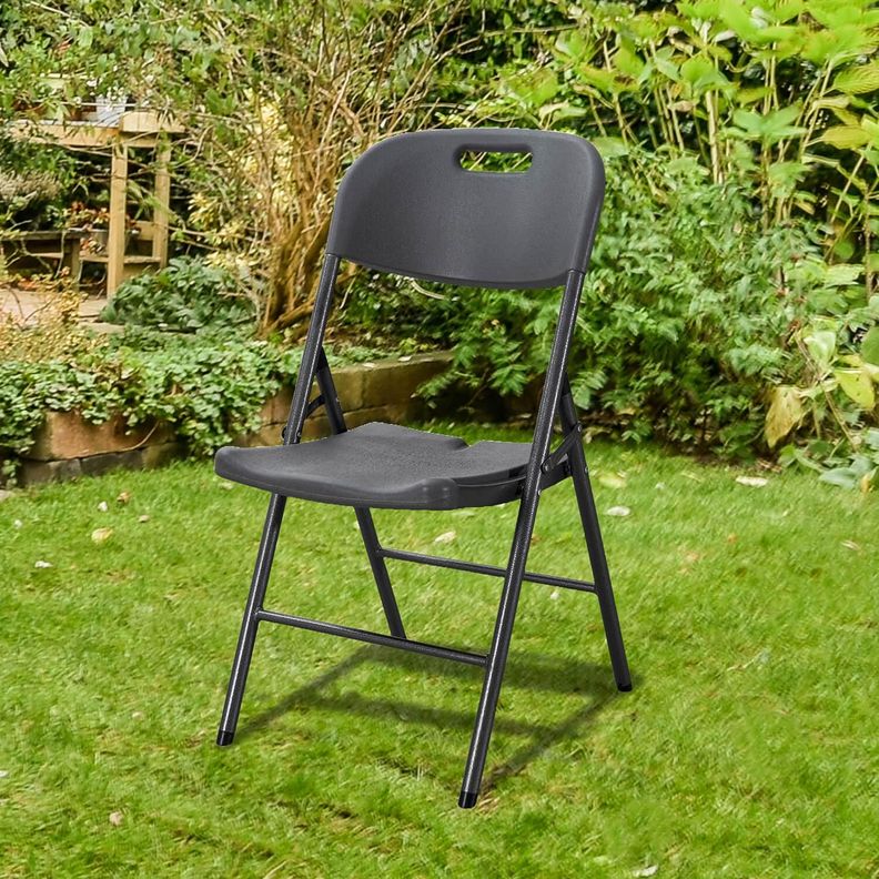 Silla Plegable 46x53x87cm Gris Northwest-4