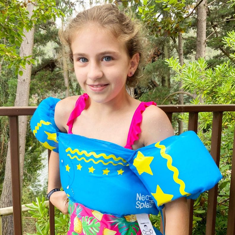 Flotador con Alitas Azul Para Niños 2-3 años Gamepower-3