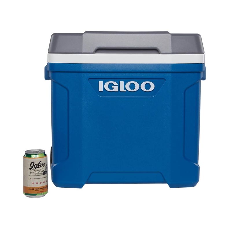 Cooler Nevera Hielera Latitude Ruedas Azul 28 Litros Igloo-9