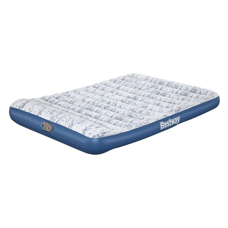 Colchon Inflable Electrico Queen 203 x 152 x 30cm Bestway Blanco