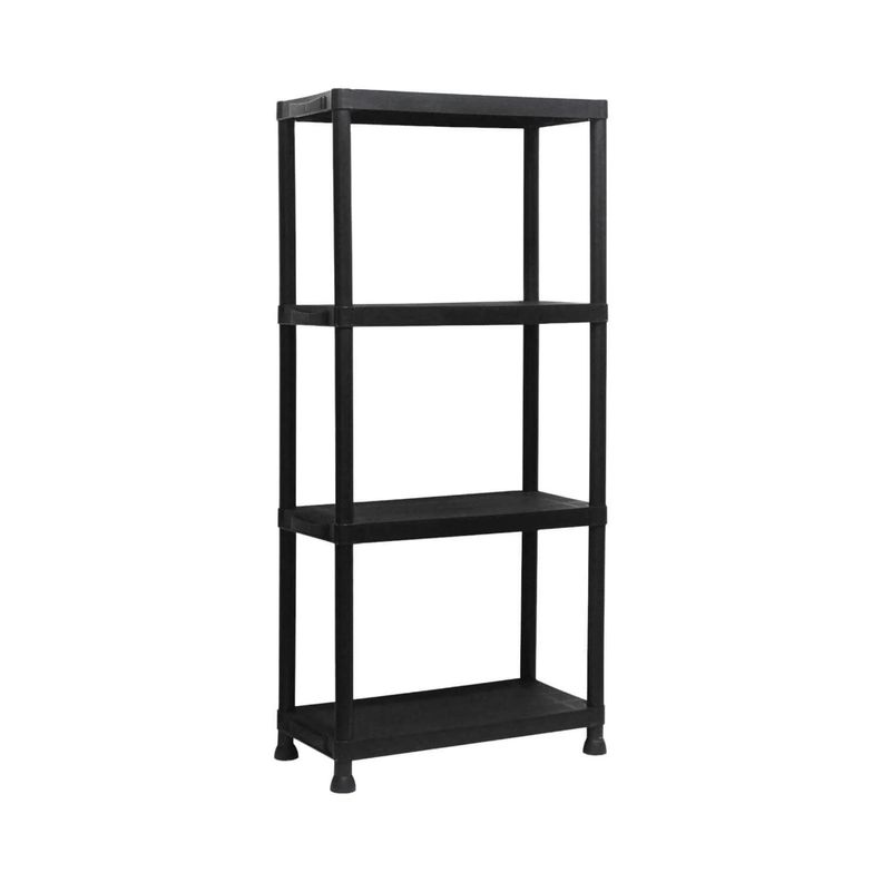 Estante Repisa Rack Plástico 4 Niveles 131x31x61cm Airhouse-0