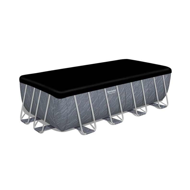 Piscina Bestway Rectangular C/Filtro Gris 4.88MX2.44MX1.22M-2