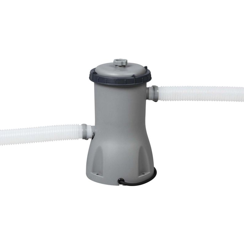 Piscina Bestway Rectangular C/Filtro Gris 4.88MX2.44MX1.22M-4