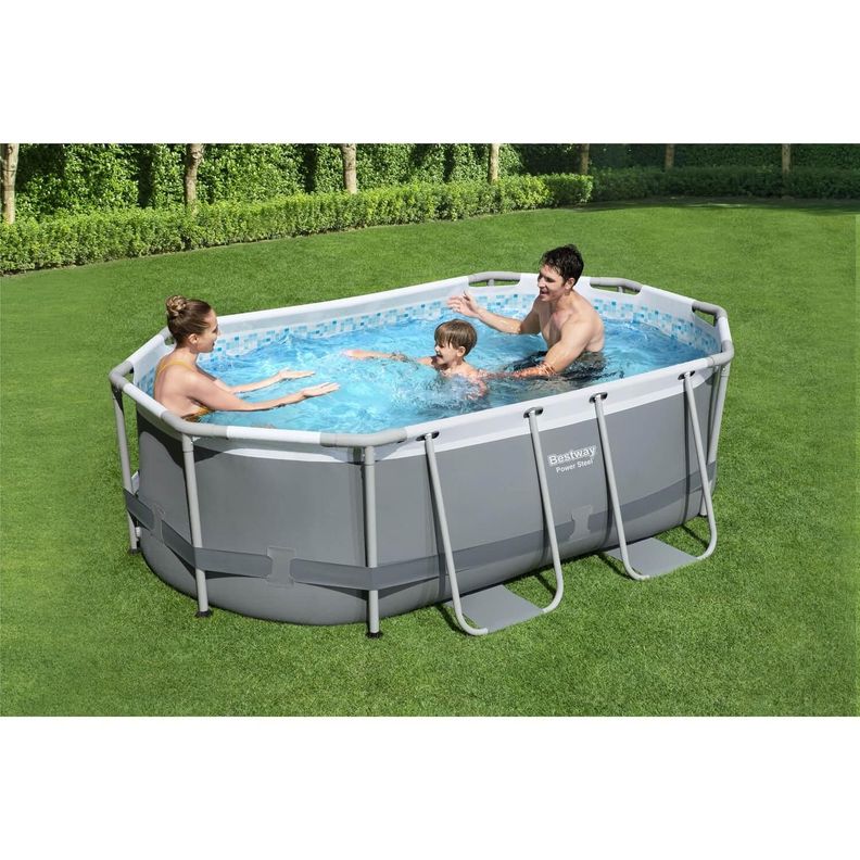 Piscina Bestway Ovalada Filtro + Accesorios 3.00X2.00X84CM-1