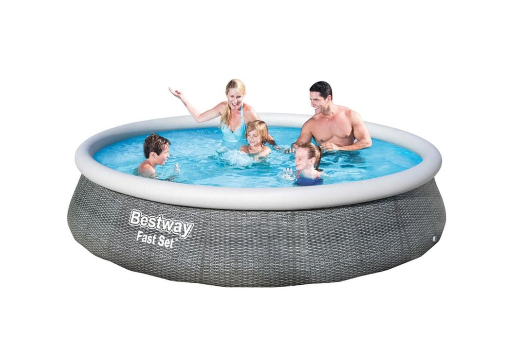 Piscina Fast Set™ Rattan 3.96MX84Cm Pool Set Bestway-2