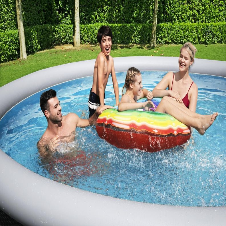 Piscina Fast Set™ Rattan 3.96MX84Cm Pool Set Bestway-3