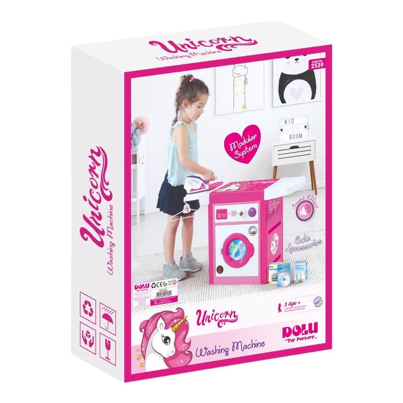 Lavadora De Juguete + Accesorios 69X39X58 Cms Dolu-1