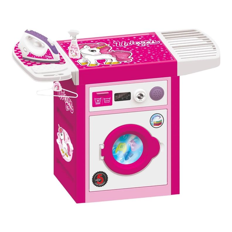 Lavadora De Juguete + Accesorios 69X39X58 Cms Dolu-5