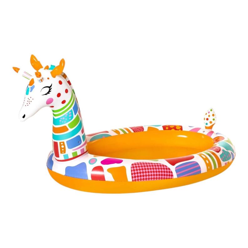 Piscina Inflable Bestway Redonda Jirafa 2.66x1.57x1.27M-7