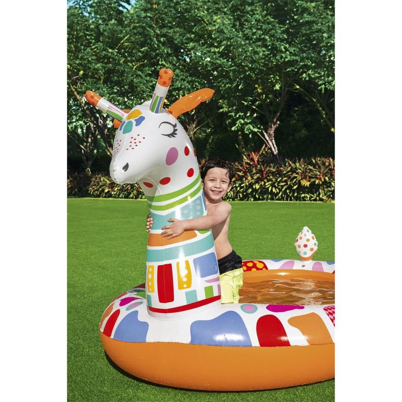 Piscina Inflable Bestway Redonda Jirafa 2.66x1.57x1.27M-8