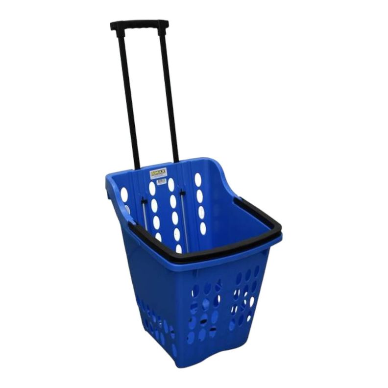 Carrito De Compras Azul 42x36.6x55.5 cms Rimax-0