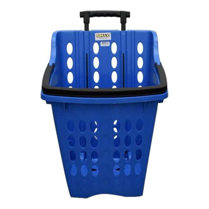 Carrito De Compras Azul 42x36.6x55.5 cms Rimax-3