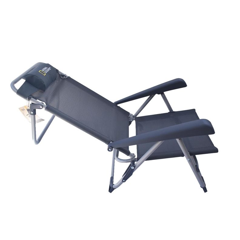 Silla Plegable Playa Almohada Naples Gris National Geographic-4