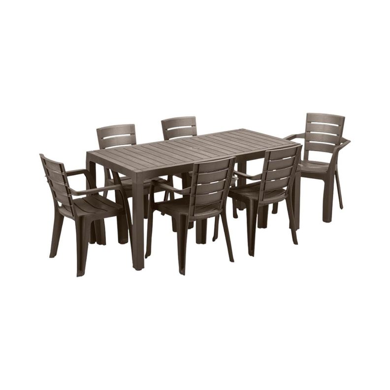 Mesa Comedor de terraza Café 153x74,5 cm Baru Rimax-2
