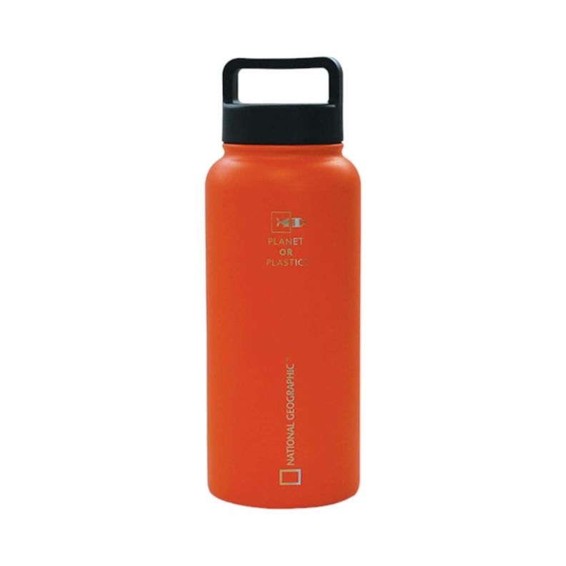 Botella Agua Termica Acero Inox. 960ML National Geographic-0