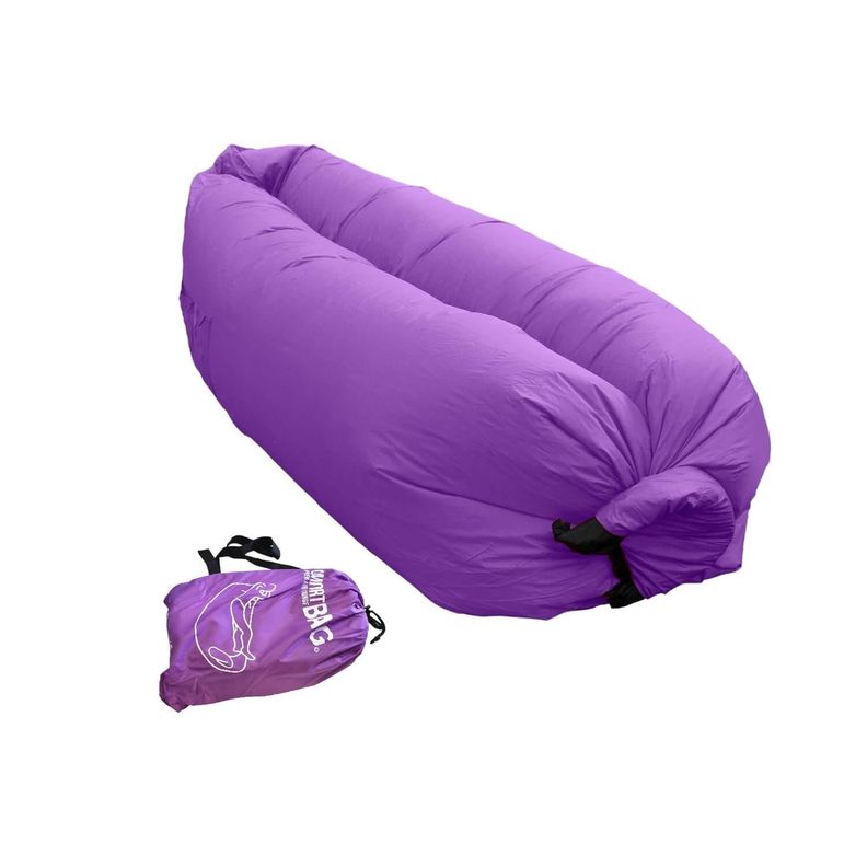Sofa sillon Inflable Tumbona Morado 250x70 Cms Gamepower-0