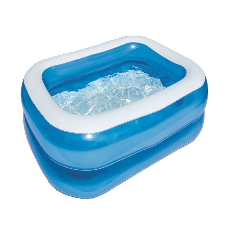 Piscina Inflable Bestway Rectangular para niños 200x146x48Cm-0