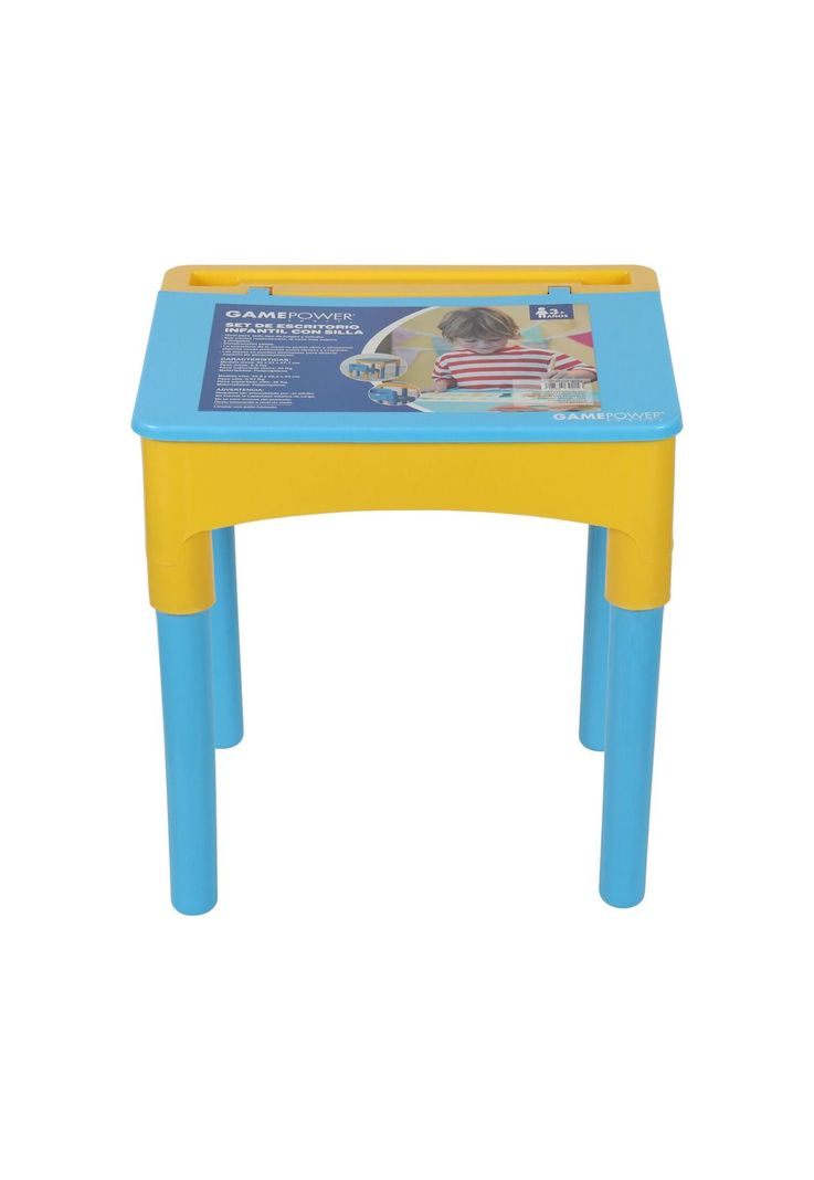 Mesa Escritorio y silla para niños 53x34x47cm Gamepower-4