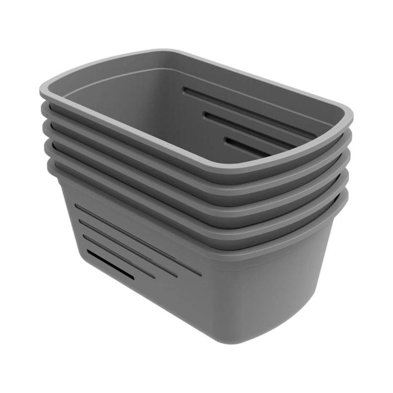 Canasta Organizadora Soprano 5L Gris-3